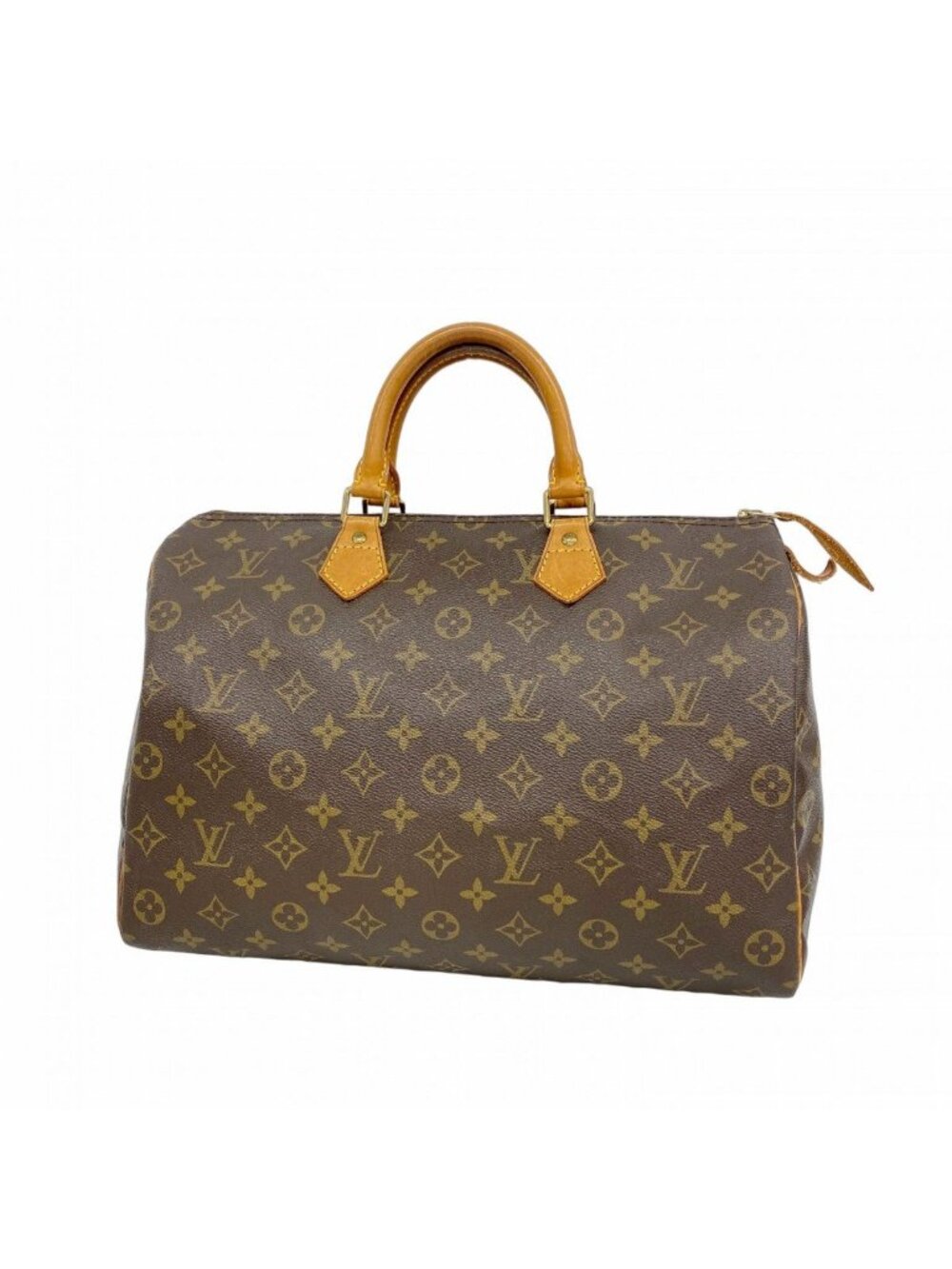 Louis Vuitton Handbag Monogram Speedy 35 Brown